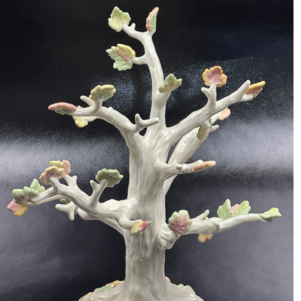 Vintage Lenox Autumn Delight Ceramic Tree‎ Decorative Figurine Table Centerpiece